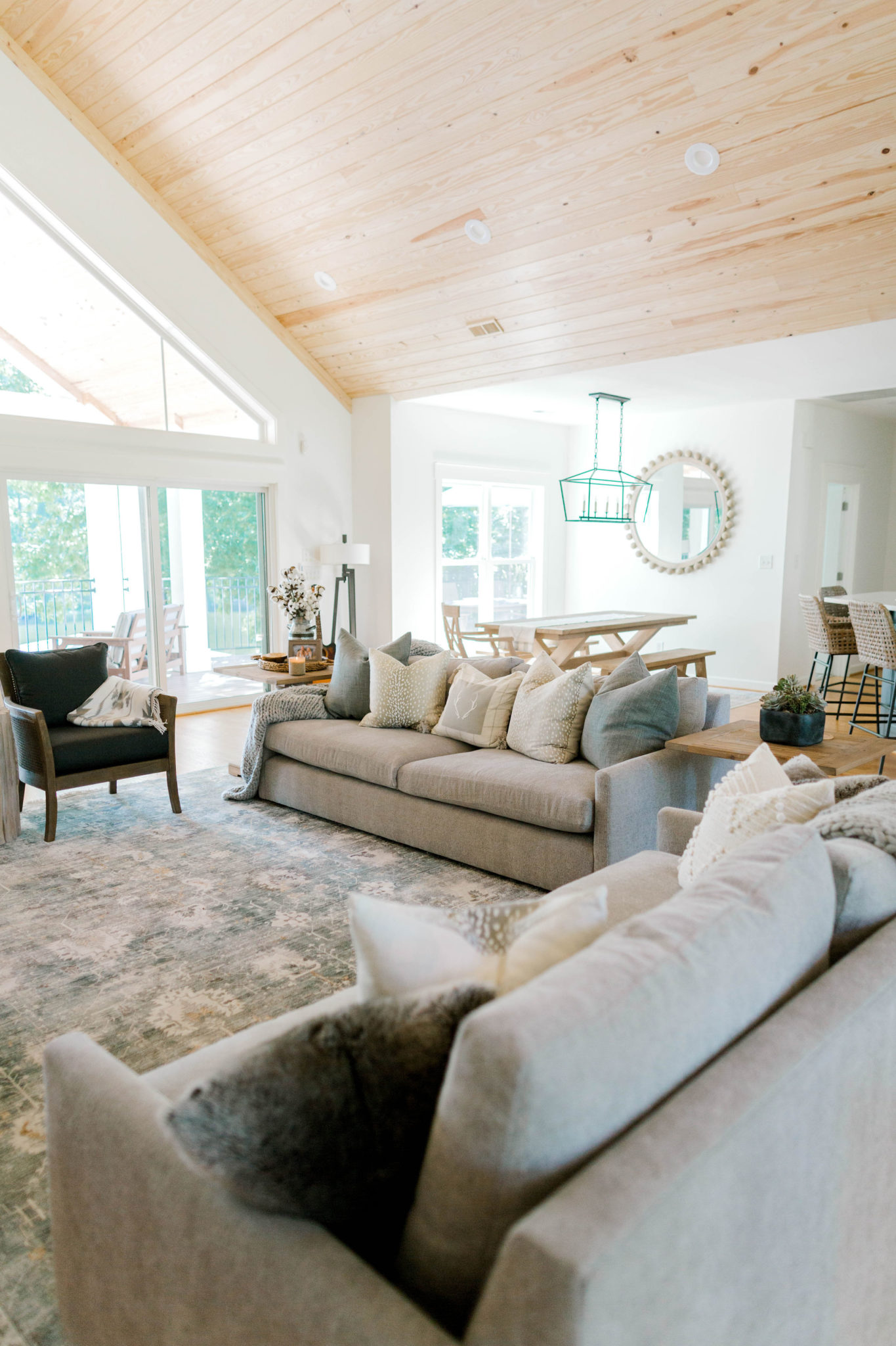 Lake House Tour: Great Room - Eva Shockey