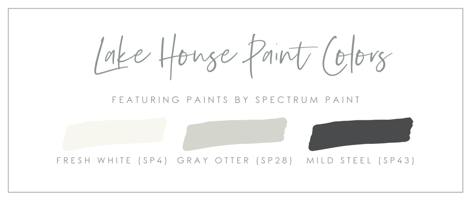 Lake House Tour Paint Colors Eva Shockey